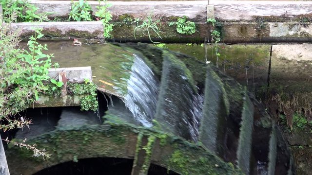 Wasserrad in Saarburg, Wasserm&uuml;hle