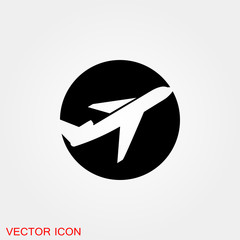 Airport icon design, vector illustration eps graphic