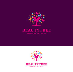 Butterfly tree logo 