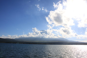 Mt.Fuji from Lake Yamanaka in Yamanashi, JAPAN
山中湖からの富士山、山梨県、日本