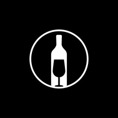 Bar icon. Icons Of Bar Drinks. Black bar drink icons.