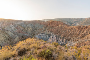 mountainous area in southern Spain