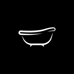 Vector bathroom icon. Premium quality graphic design. Modern signs