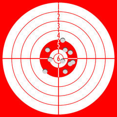 sniper shooting target