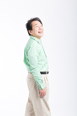 Fototapeta premium 笑顔の男性
