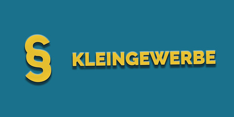 Kleingewerbe