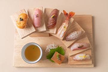 omakase sushi premium set © topntp