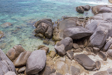 stones on the beach
