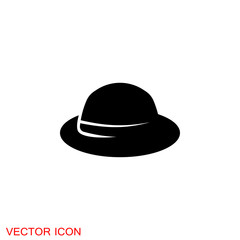 Cap icon in Flat Style. Vector illustration
