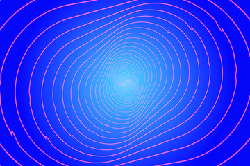 abstract blue swirl