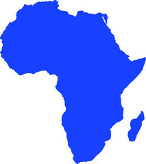 map of africa continent