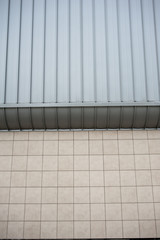 Modern facade aluminum system elements