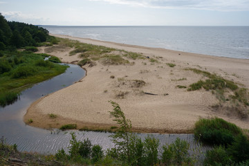 view of the beach near Riga