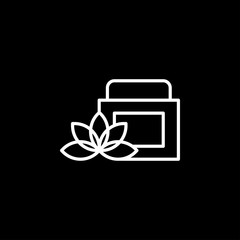 Cosmetics icon, Beauty and Fashion collection vector silhouette