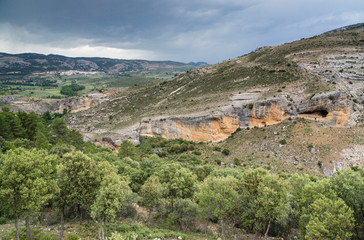 Fototapeta na wymiar Santiago de la Espada, sierra del Huebras y sierra de la Segura, Parque Natural Sierras de Cazorla Segúra Y Las Villas, provincia de Jaén, Andalucia, Spain