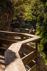 Cerrada de Elias, ruta del rio Borosa, parque natural sierras de Cazorla, Segura y Las Villas, Jaen, Andalucia, Spain