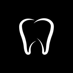 Dentist icon, Oral hygiene label vector illustration