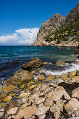 Cala Baset, Sa Trapa, Andratx, sierra de Tramuntana,  mallorca, Balearic islands, Spain, Europe