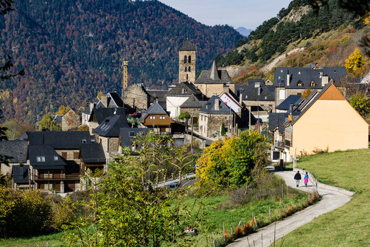 Vilamos, valle de Aran, Catlunya, cordillera de los Pirineos, Spain, europe
