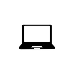 open laptop simple icon