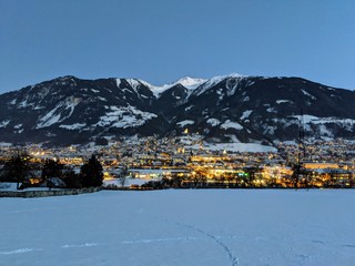 Inntal im Winter, Tirol