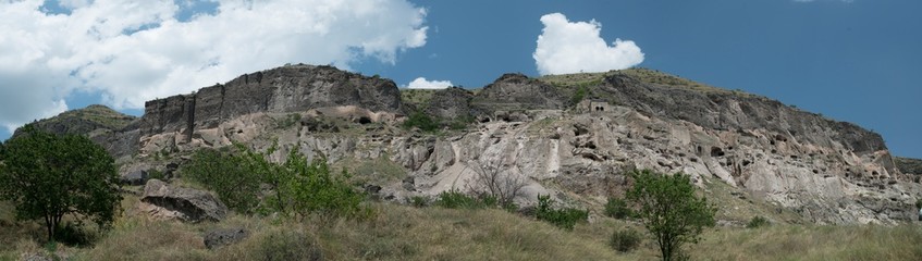 Fototapeta na wymiar Vardzia Cave Town, Samtskhe-Javakheti Region, Georgia, Middle East