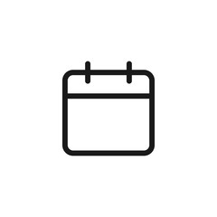 Calendar icon. Reminder symbol modern, simple, vector, icon for website design, mobile app, ui. Vector Illustration