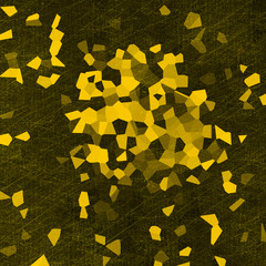 abstract bright yellow triangle background texture