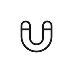 Magnet icon. Vector Illustration