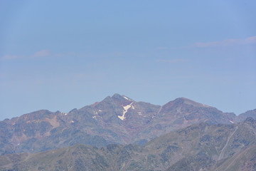 Beautiful mountain landscape in Pyrenees, Andorra