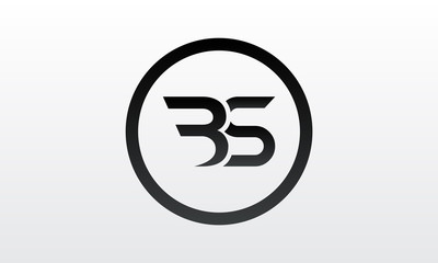 Initial BS Letter Logo With Creative Modern Business Typography Vector Template. Creative Letter BS Logo Vector.