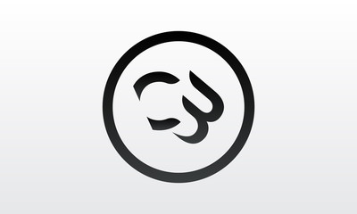 Initial CB Letter Logo With Creative Modern Business Typography Vector Template. Creative Letter CB Logo Vector.