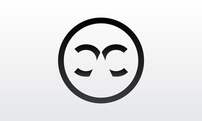 Initial CC Letter Logo With Creative Modern Business Typography Vector Template. Creative Letter CC Logo Vector.