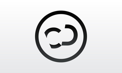 Obraz premium Initial CD Letter Logo With Creative Modern Business Typography Vector Template. Creative Letter CD Logo Vector.