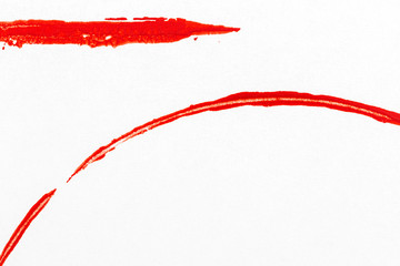 Red lined abstract acrylic background