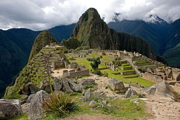 Machu Picchu, The Lost City of the Incas, Andean Cordillera in Peru