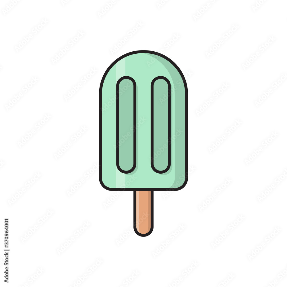 Sticker lolly