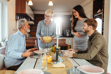 Celebrating life with family