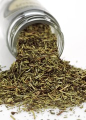 Herbes de Provence or Provencal Hers against White Background