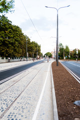 Fototapeta na wymiar New urban road infrastructure in the modern city