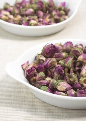 Rose, Rosa sp., Dry Rosebuds