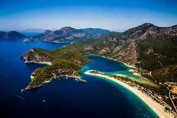 Butterfly Valley, the valley located within the boundaries of Ölüdeniz town of Fethiye district of Mugla province. Fethiye Mugla Turkey © kadrajan