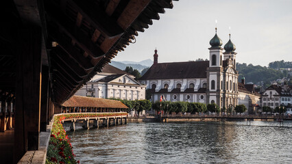 Lucerne in Switzerland - obrazy, fototapety, plakaty