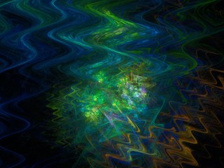 Imaginatory fractal background Image