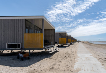 Holiday homes on the Kijkduin Beach in perspective #2