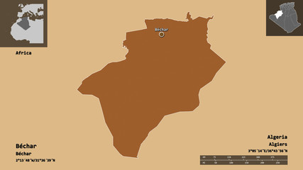 Béchar, province of Algeria,. Previews. Pattern