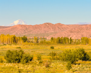 Fototapeta premium Countryside Landscape, San Juan Province, Argentina