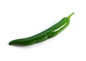 Green Chili Pepper, capsicum annuum