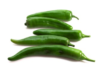 Green Chili Pepper, capsicum annuum