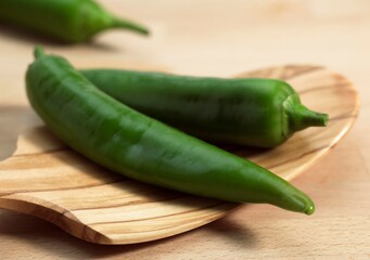 Green Chili Pepper, capsicum annuum